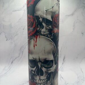 Skull and Rose 20oz Tumbler